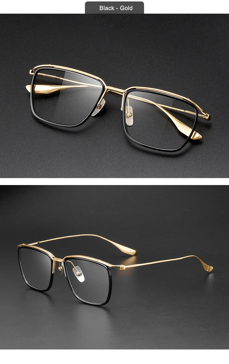 Ultra-light Luxury Business Glasses | Stylish Titanium Eyewear