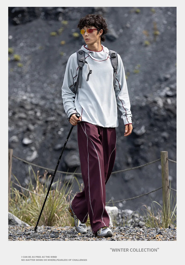 Hooded Fleece-Lined Sweatshirt | Ultimate Warmth for Outdoor Adventures