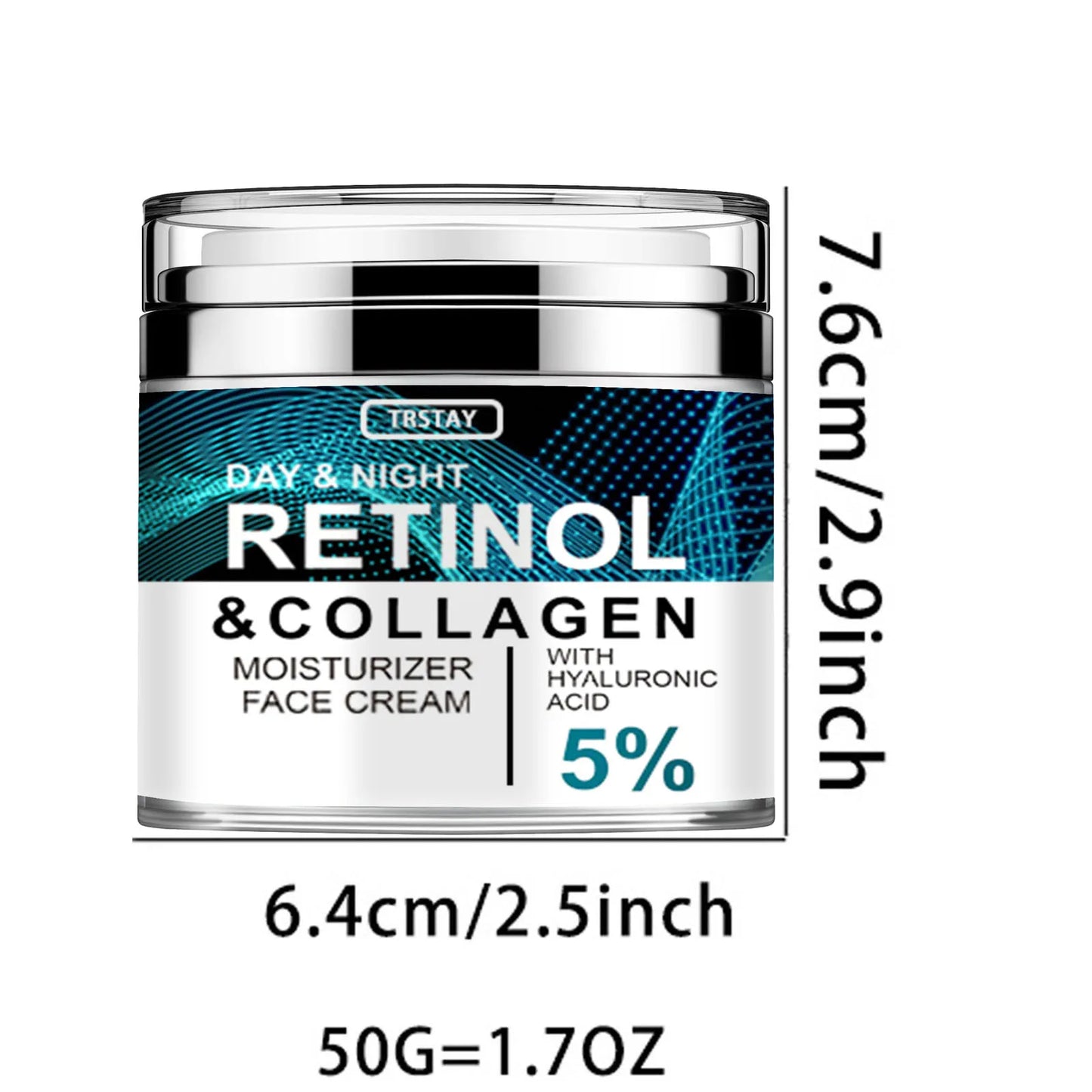 Collagen Retinol Hyaluronic Acid Cream | Anti-Aging Skin Care