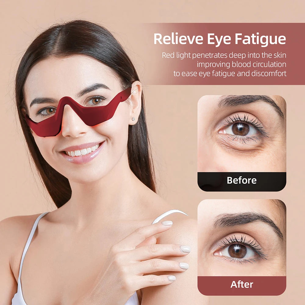 Eye Fatigue Relief Massager Glasses | Soothing Under-Eye Treatment
