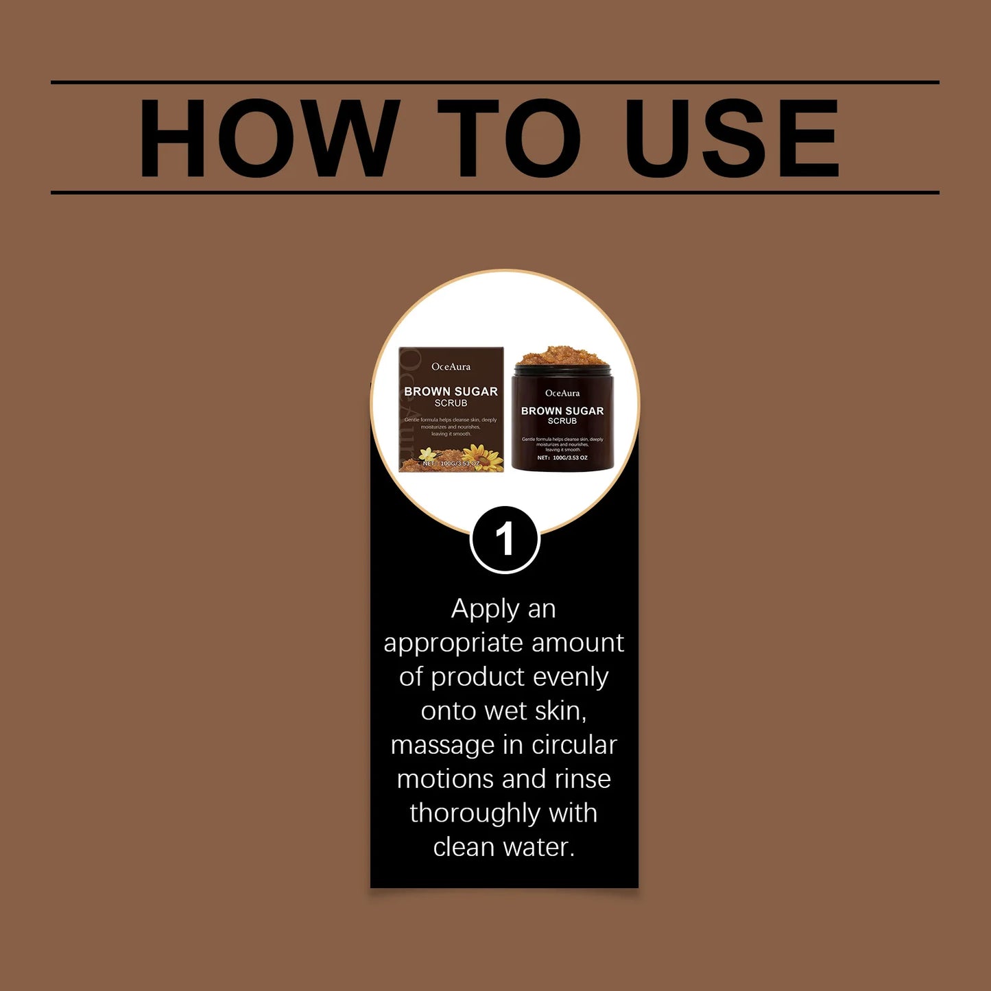 Exfoliating Brown Sugar Scrub for Body | Deep Clean & Moisturize
