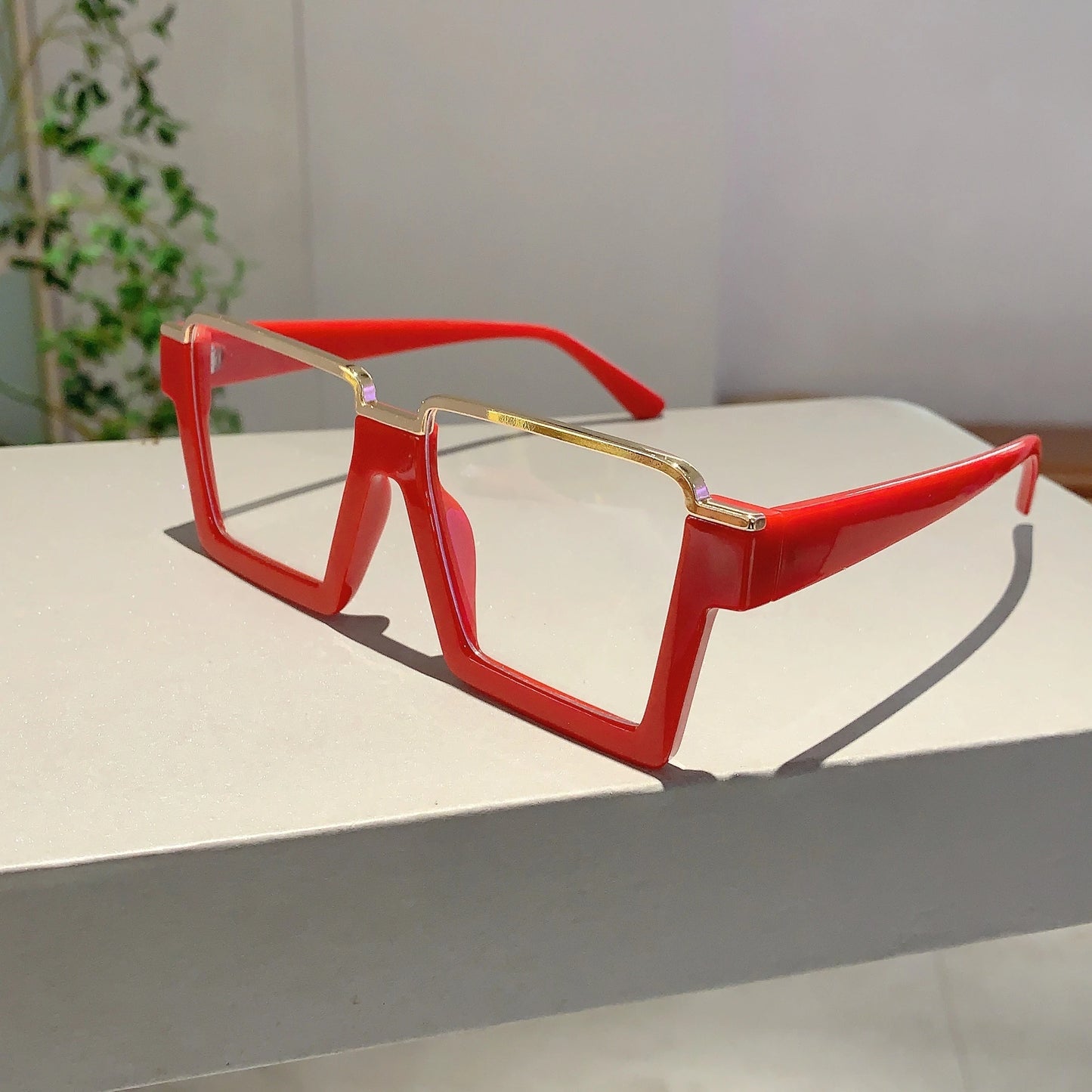 Chic Oversized Blue Light Blocking Glasses | Fashionable Protection