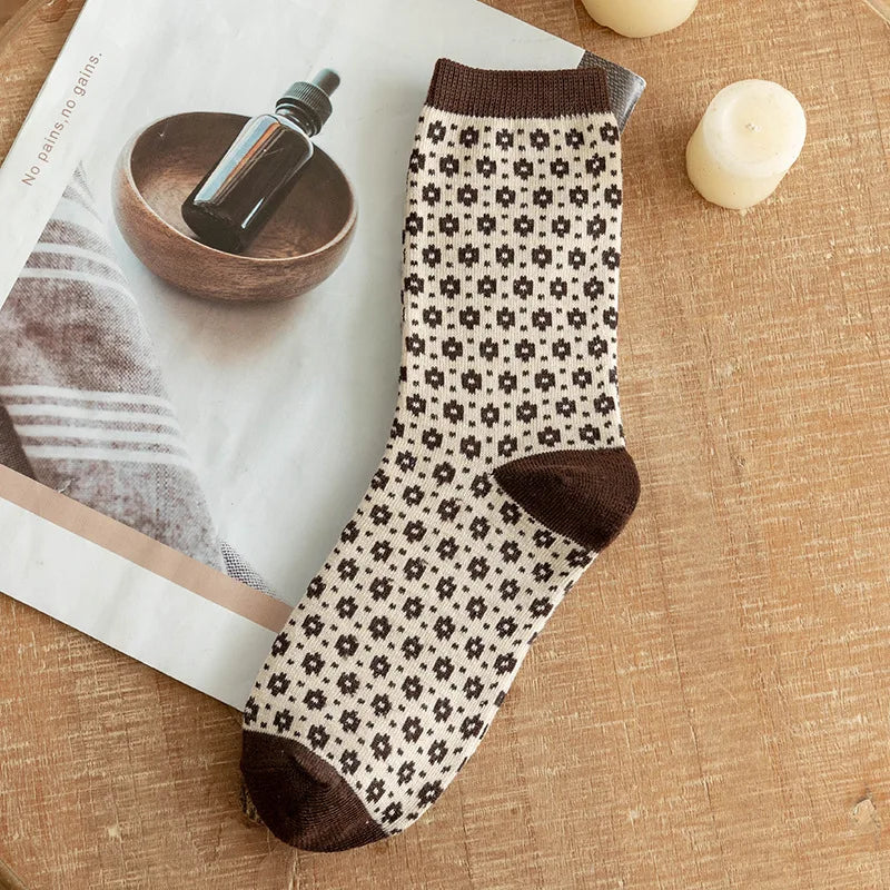 Fashionable Cotton Socks for Autumn & Winter | Warm & Cozy Style