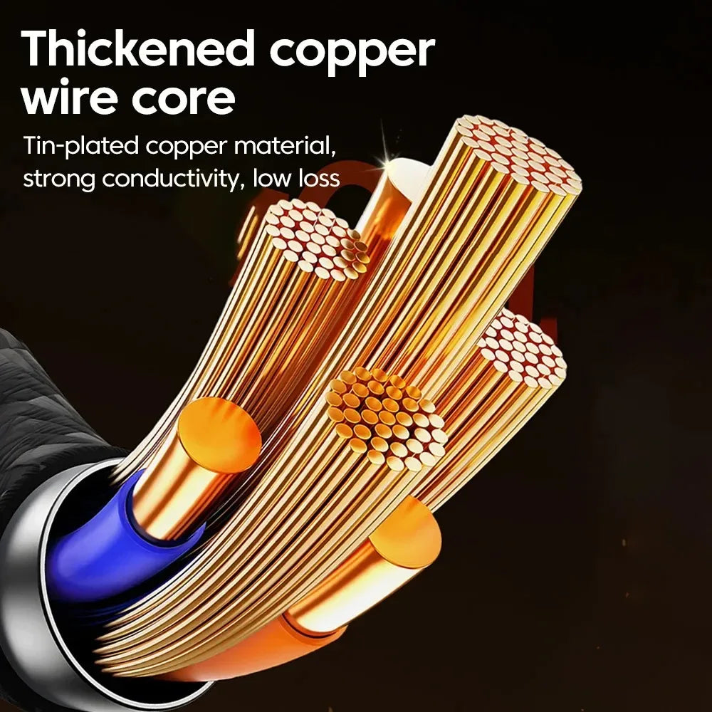 240W Fast Charging USB to Type C Data Cable for All Devices
