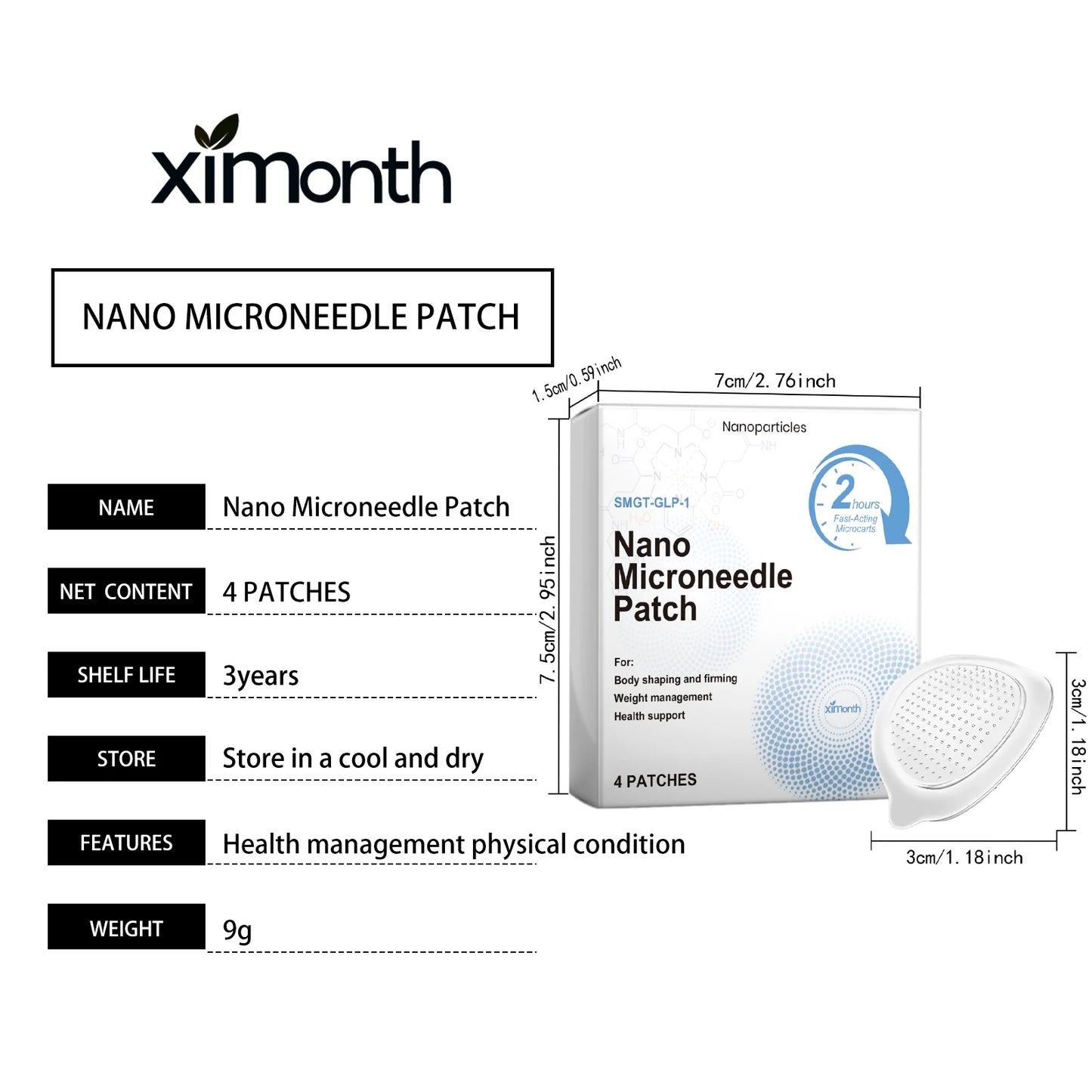 Skin Firming Wellness Patches | Slimming Body Care Solution