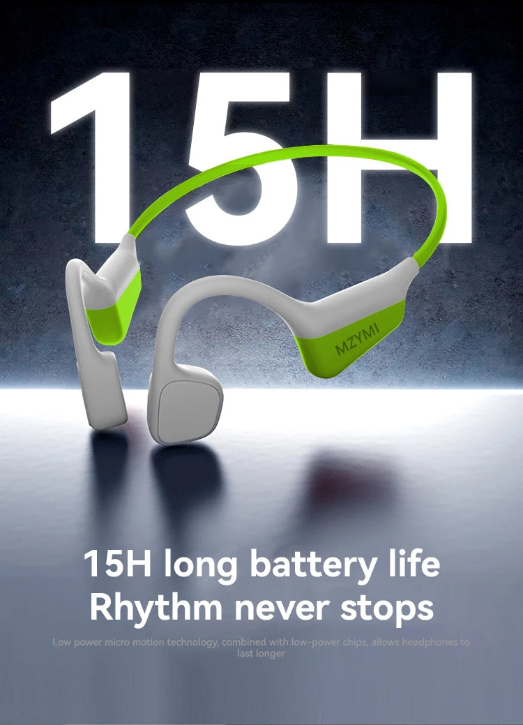 Bone Conduction Sport Headphones | Wireless Neckband Earphones
