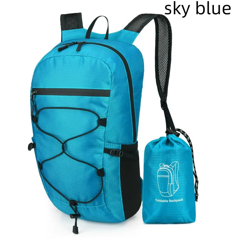 20L Lightweight Portable Foldable Waterproof Backpack for Travel