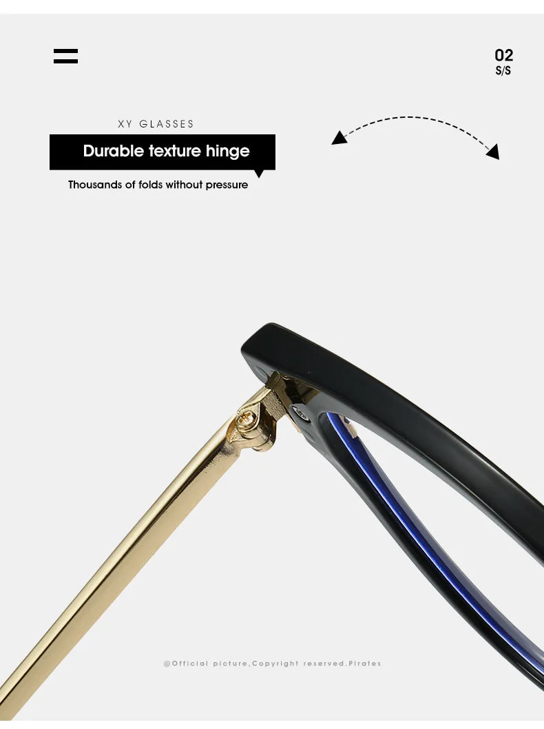 Cat Eye Anti Blue Light Glasses for Women | Trendy Fashion Frames 2026