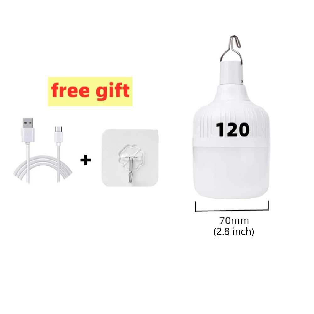 USB Rechargeable LED Emergency Lantern | Portable Outdoor Lighting