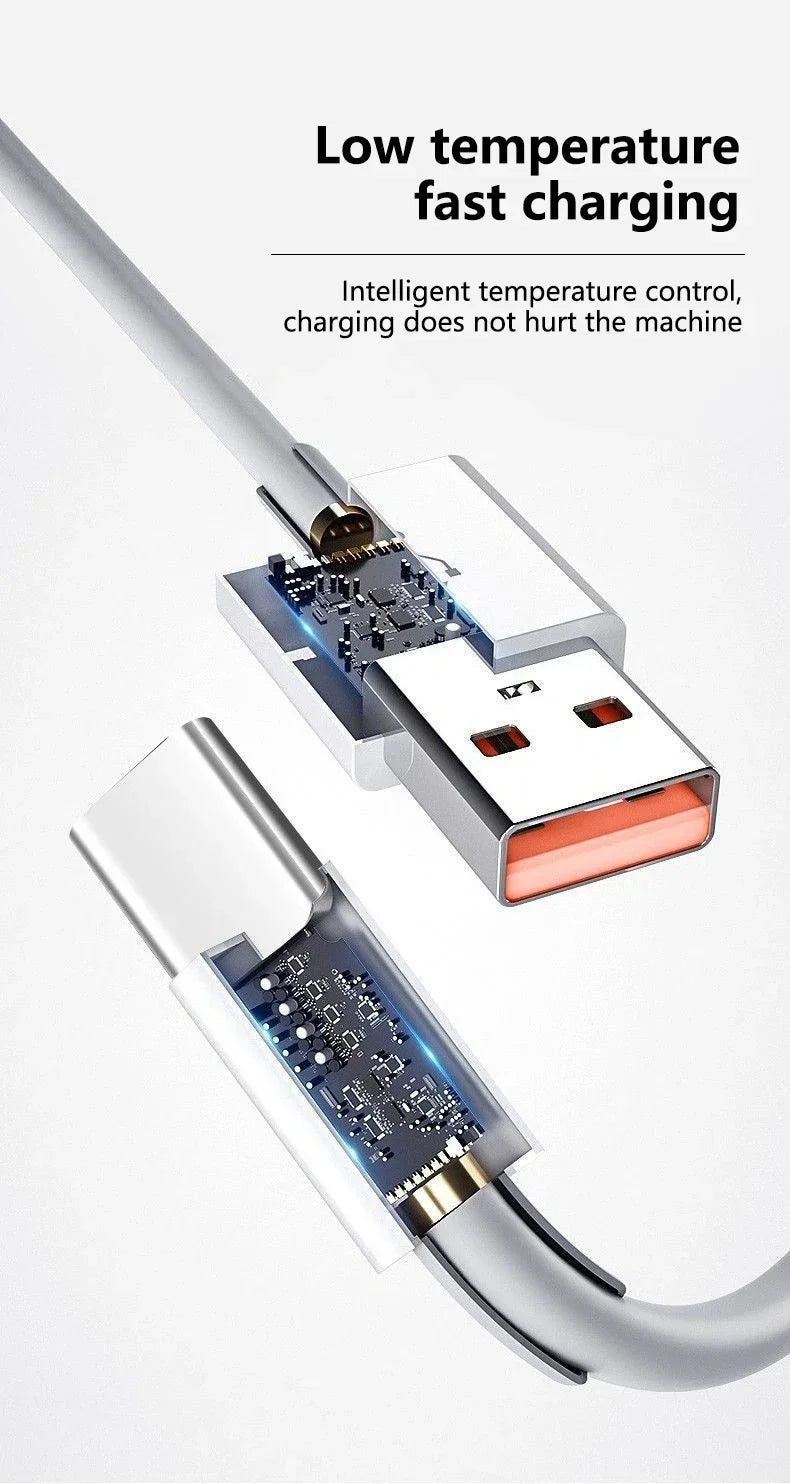 10A USB to Type C Cable | Super Fast Charging & Data Transfer