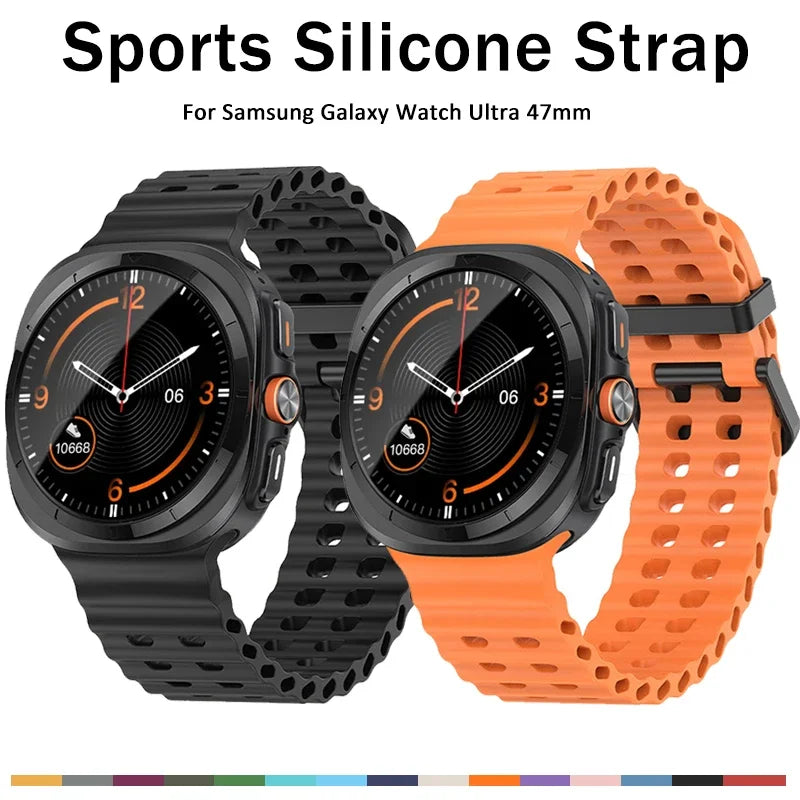 Silicone Sports Watch Strap for Galaxy Watch | Comfortable & Stylish
