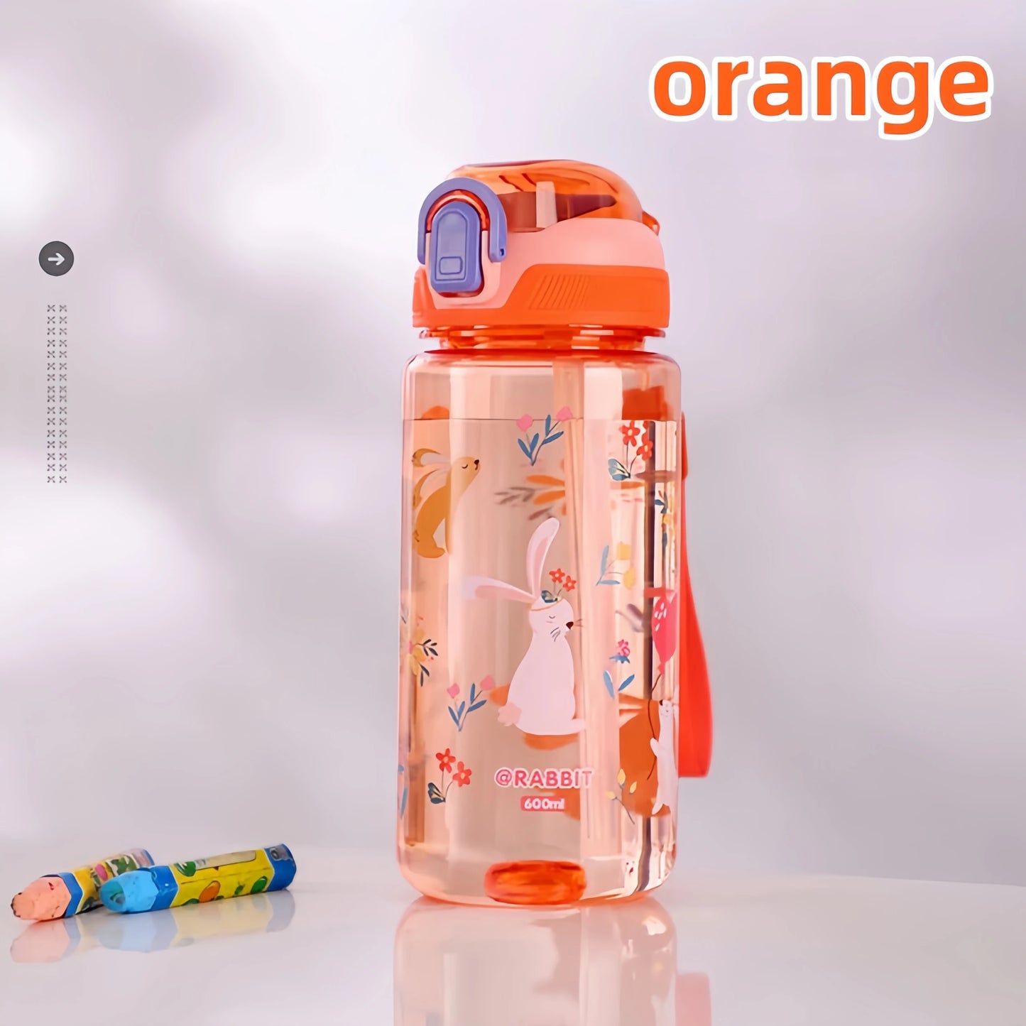 Kids Dinosaur Water Bottle | Leakproof Sippy Cups with Straw