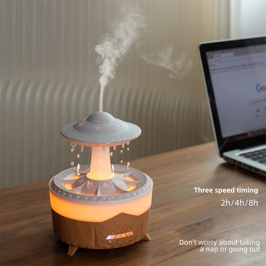 LED Aroma Diffuser with Remote | 7-Color Humidifier for Home