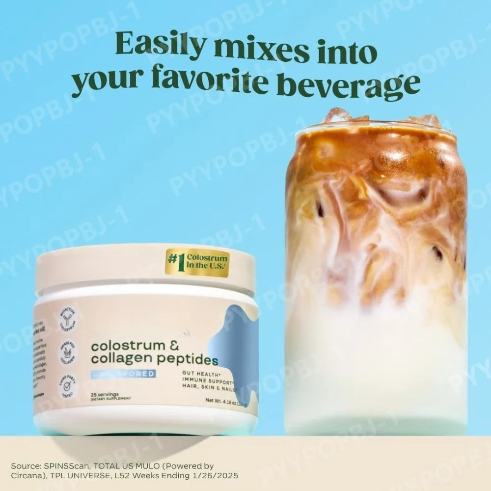 Bovine Colostrum Powder with Vitamin B12 | Gut Health & Immune Support