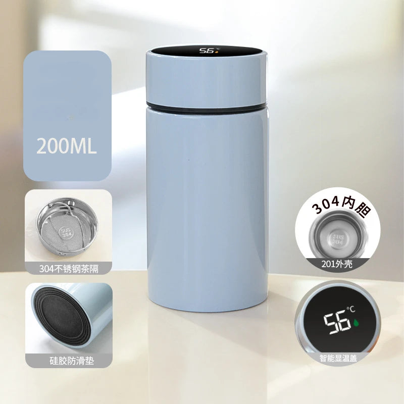 Smart Mini Pocket Thermos Cup | Temperature Display Water Bottle