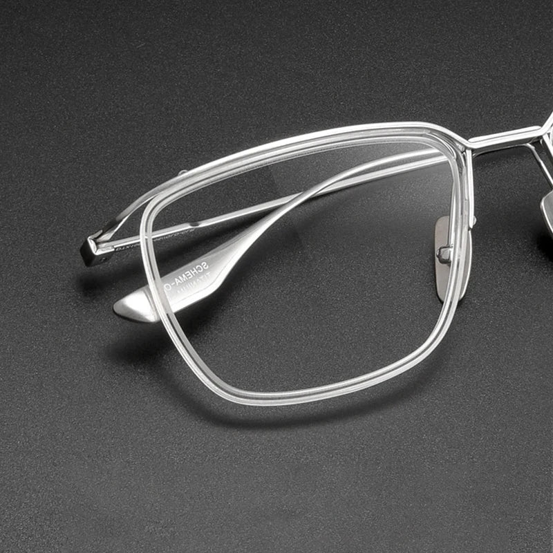 Ultra-light Luxury Business Glasses | Stylish Titanium Eyewear