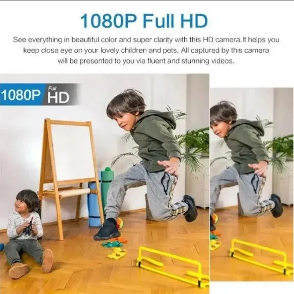 1080P HD WiFi Night Vision Home Security Camera