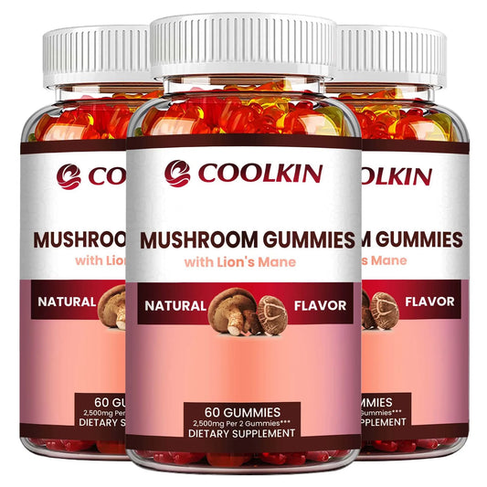 Mushroom Gummy Complex for Immune and Mood Support - 60 Gummies
