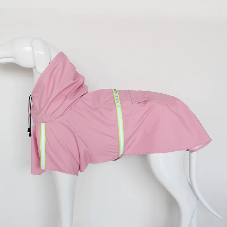 Large Dog Raincoat | Waterproof Reflective Cloak for Pets