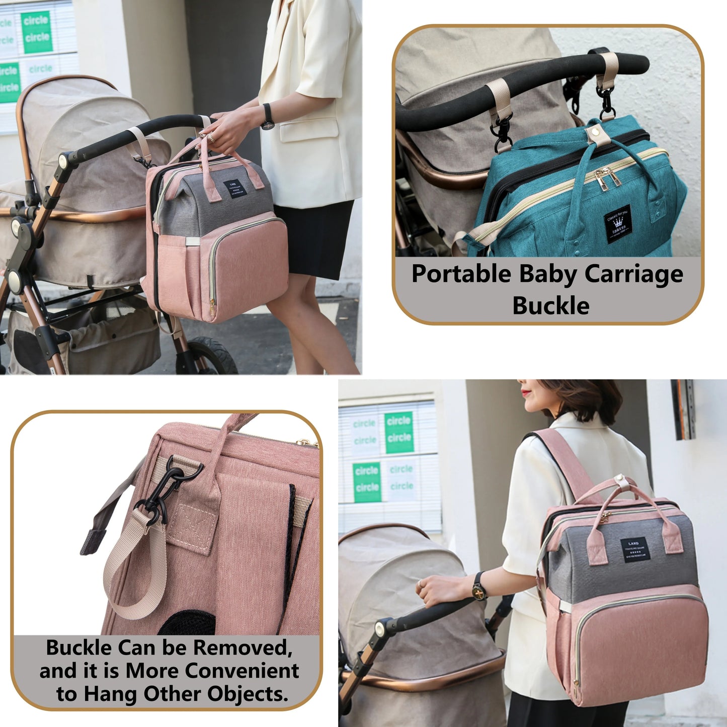 Lightweight Portable Folding Crib Backpack | Perfect Mommy Bag