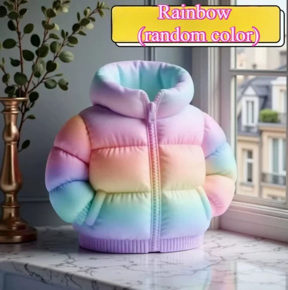 Cute Down Jacket-Shaped Pen Holder | Creative Classroom Accessory