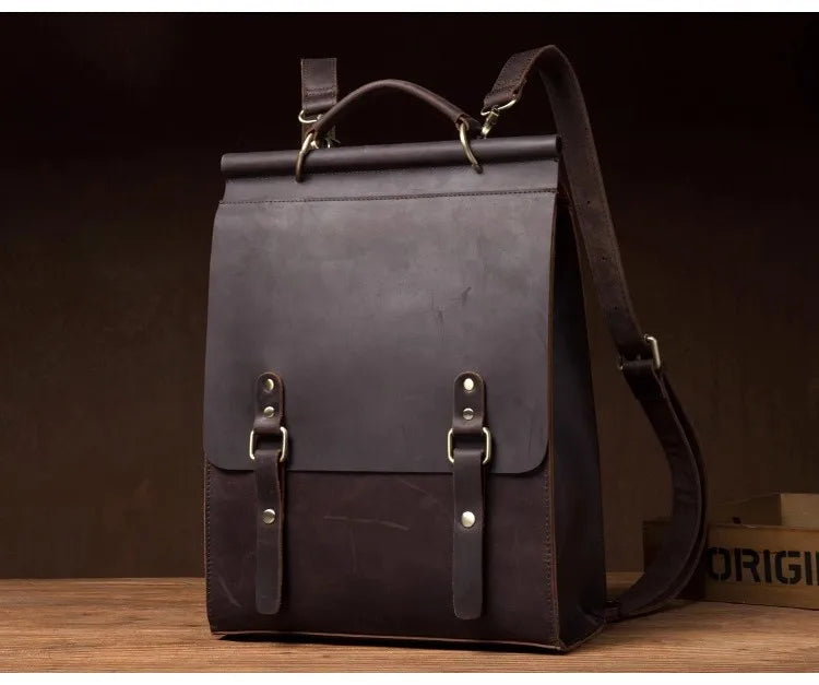 Trendy Genuine Leather Backpacks for Men | Stylish Casual Bags
