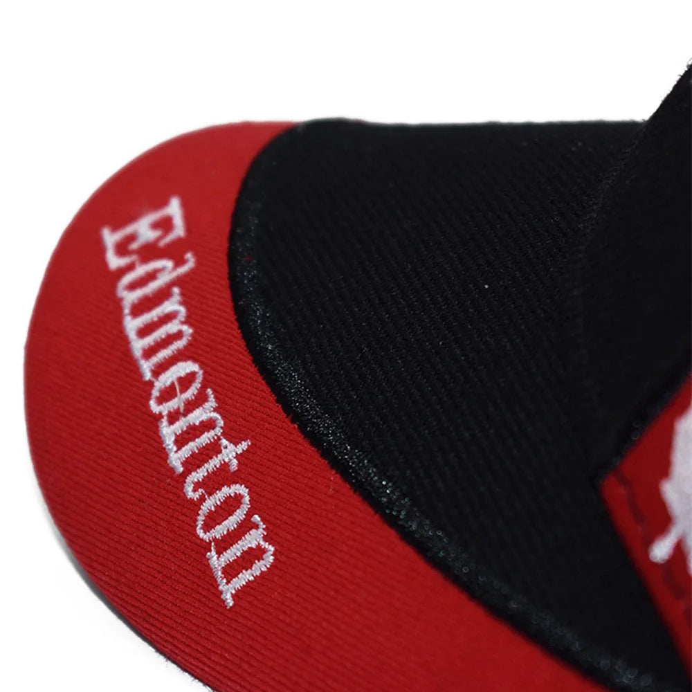 Embroidered Canada Flag Baseball Cap | Stylish Snapback Hat for All