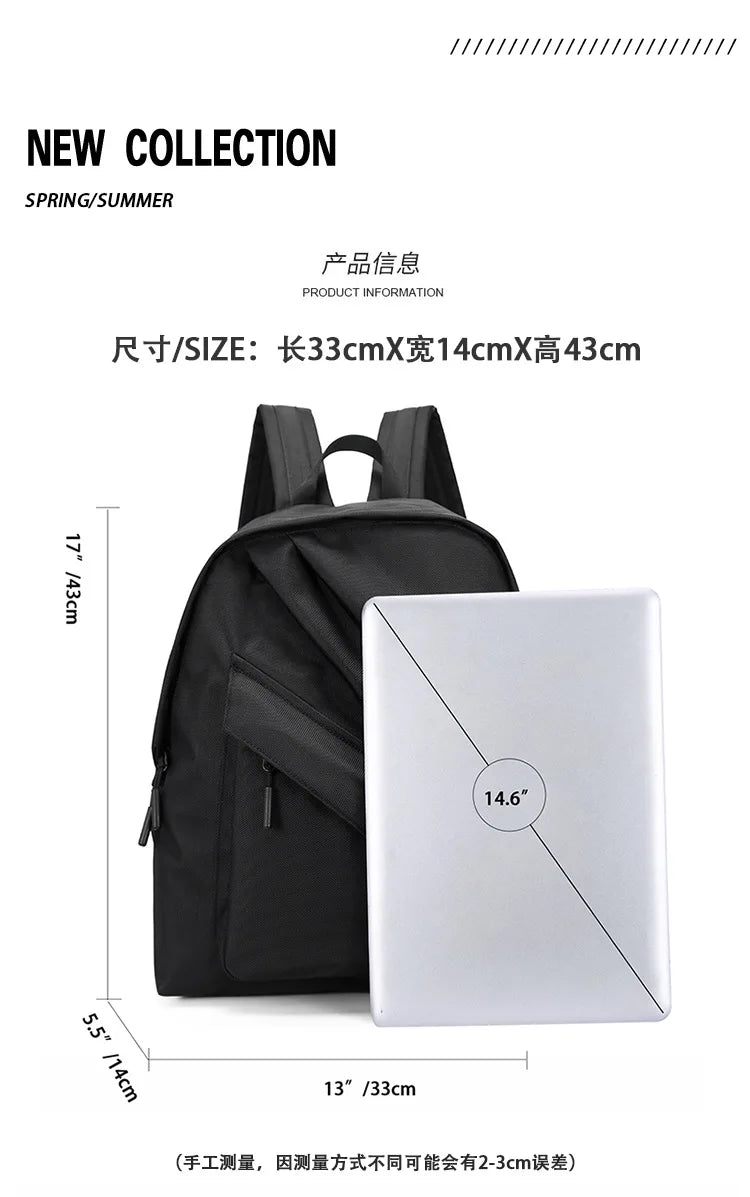 Minimalist Japanese Style Backpack | Perfect for Students & Travel