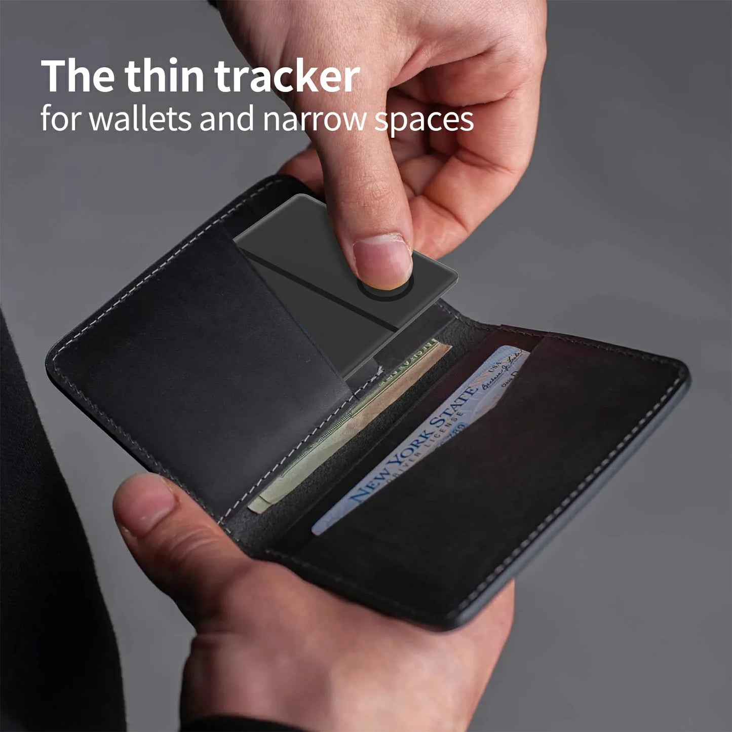 Wireless Charging Bluetooth Tracker | Smart Locator for Wallets