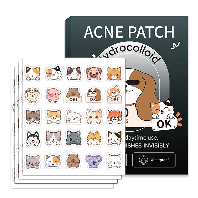 100pcs Invisible Acne Pimple Patches for Rapid Skin Healing