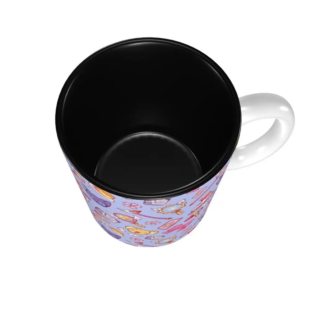 Funny Ceramic Coffee Mug | Vibrant Violet Drinkware for Gifts