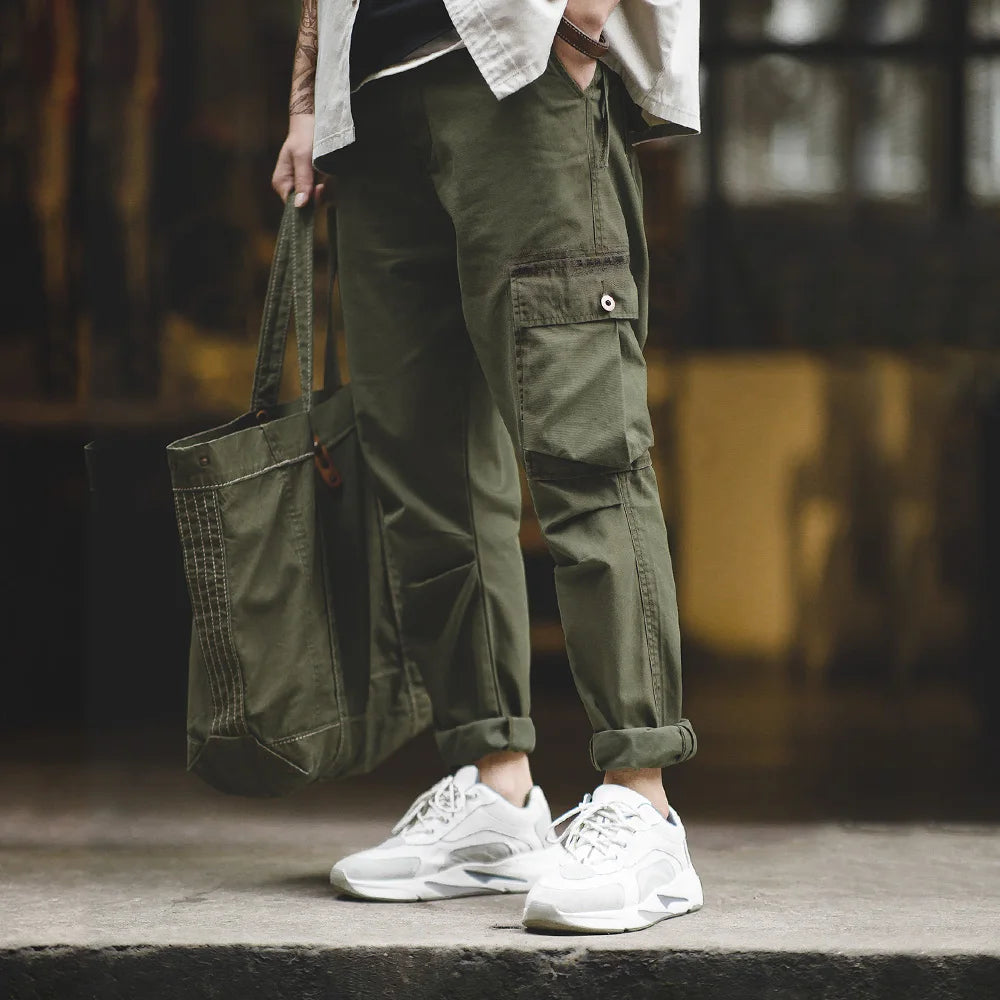 Men's Tactical Cargo Pants | Breathable Multi-Pocket Trousers