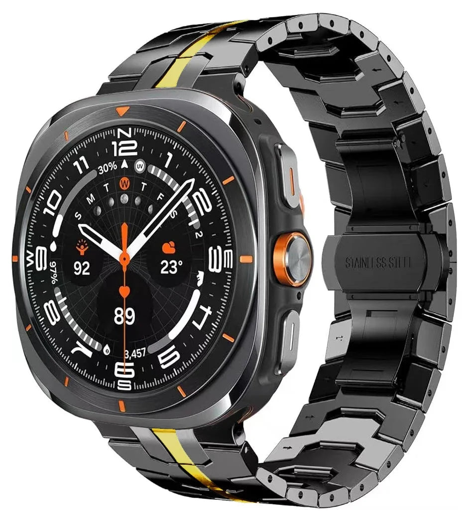 Luxury Titanium Band for Galaxy Watch Ultra 47mm | Metal Bracelet