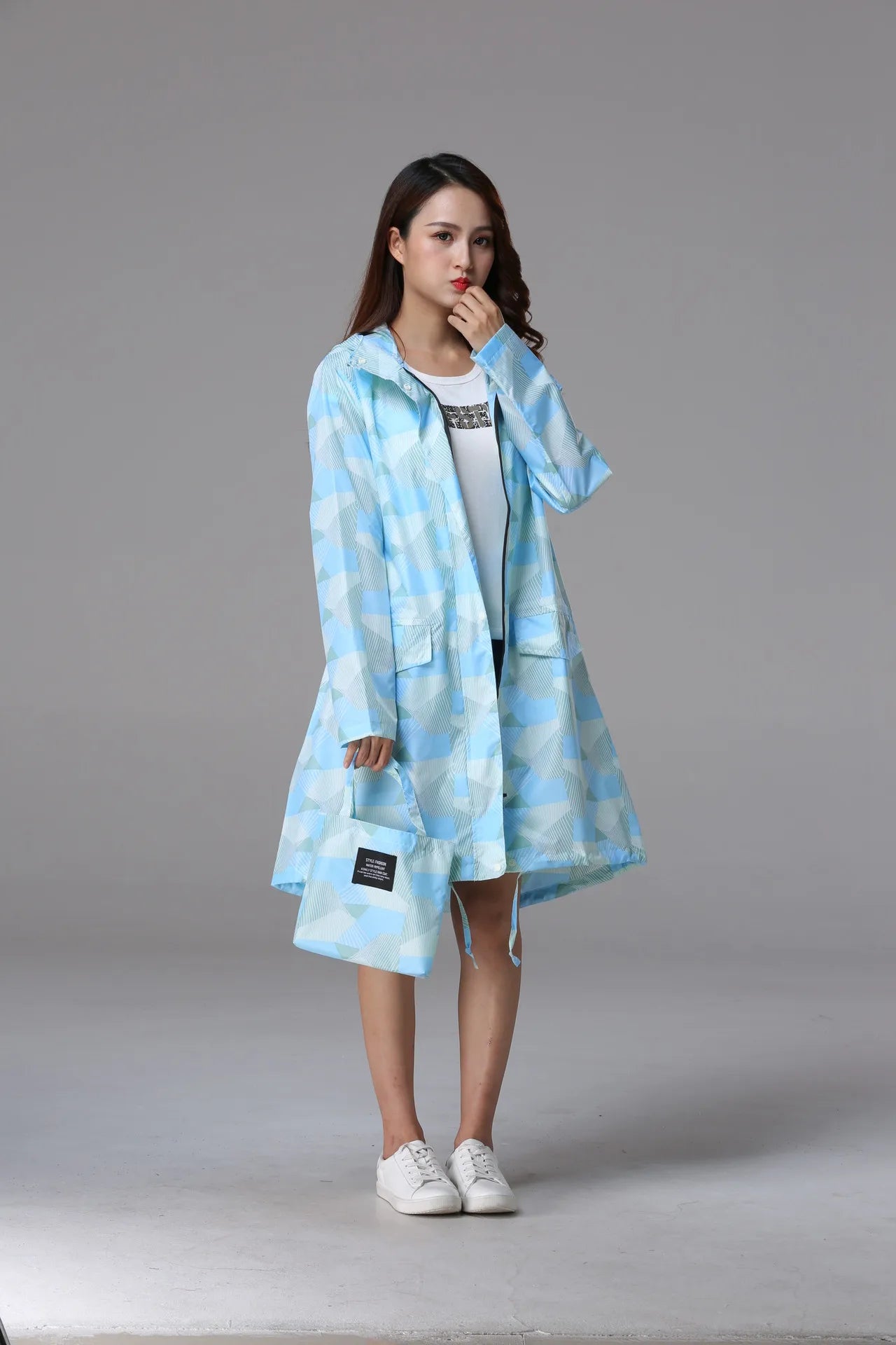 Waterproof Fashionable Raincoat for Adults | Stylish & Portable