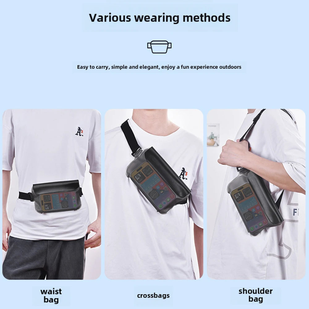 Universal Waterproof Phone Pouch | Secure Beach & Swim Protection