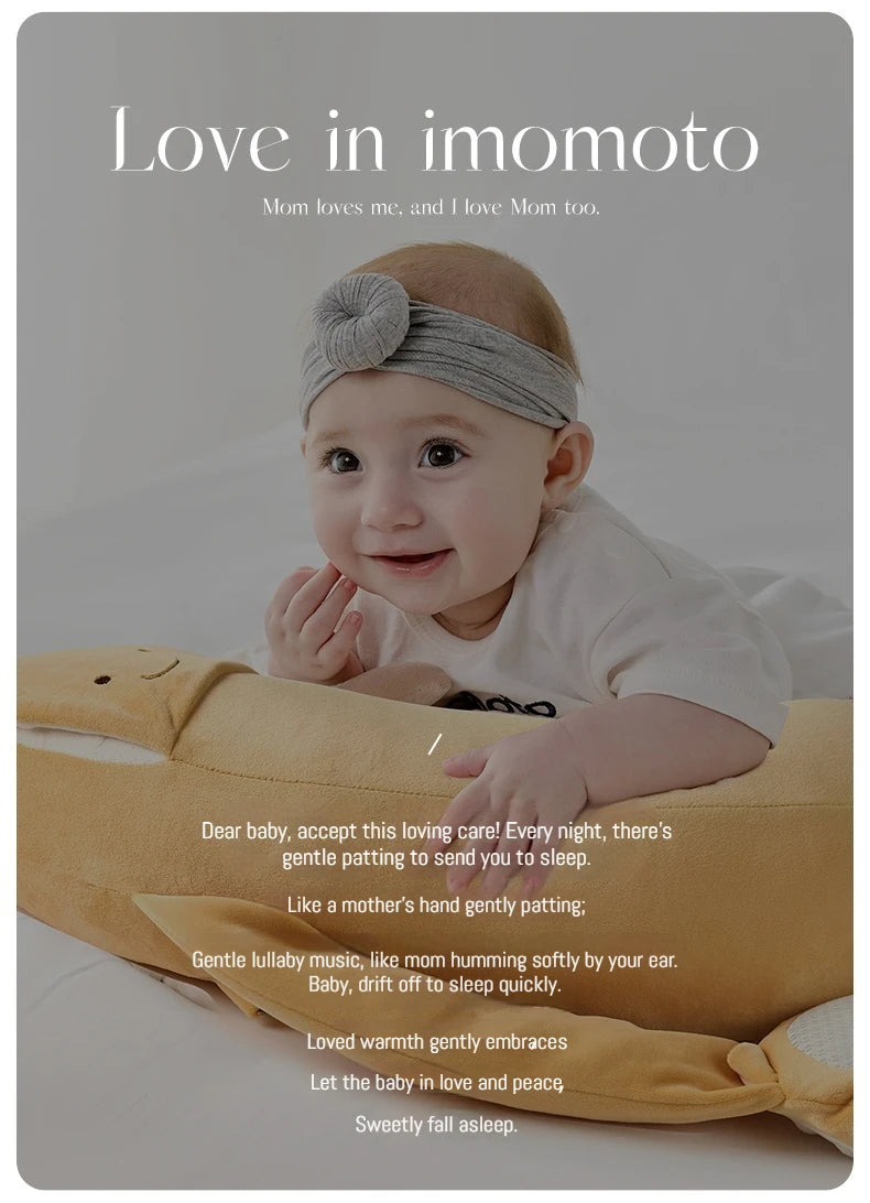 Baby Soothing Plush Toy | Anti-Startle Sleep Aid Doll