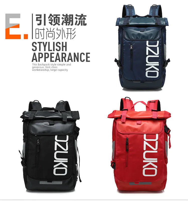 Large Water Repellent Backpack for Men | Stylish Travel Schoolbag