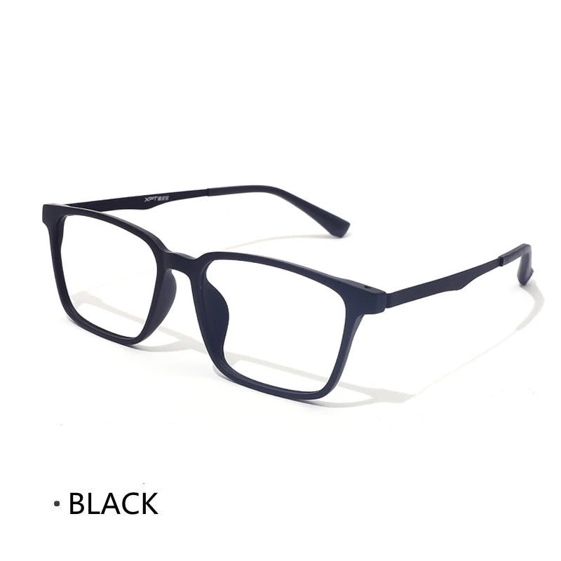 Premium Retro Square Anti Blue Light Prescription Eyewear for Men