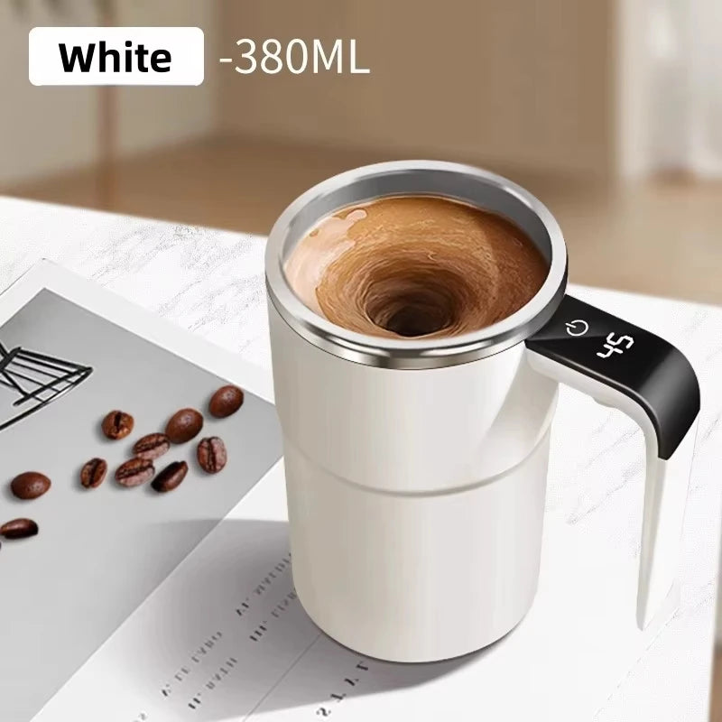 380ML Mini Electric Self Mixing Mug | Waterproof & Rechargeable
