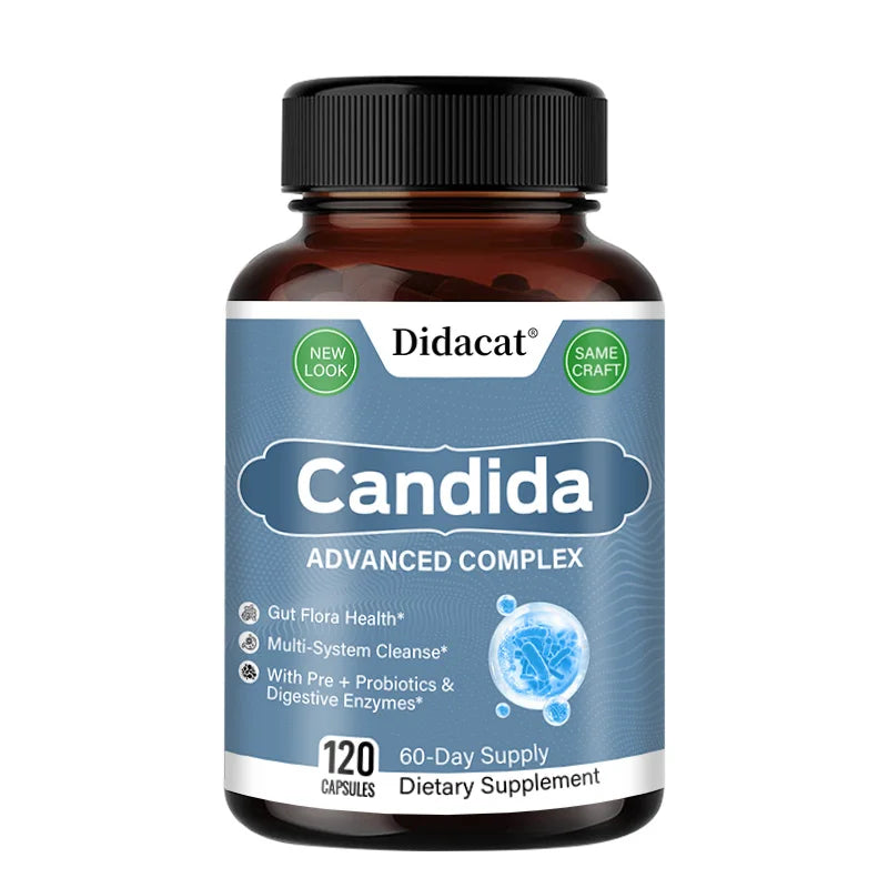 Candida Complex with Digestive Enzymes - Balance Your Gut Health