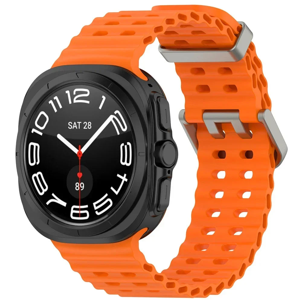 Sport Band for Galaxy Watch 47mm | Stylish Silicone Bracelet