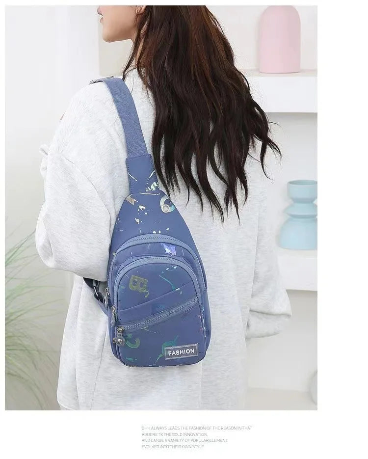 Women's Trendy Cross Body Chest Bag | Fashionable Travel Backpack
