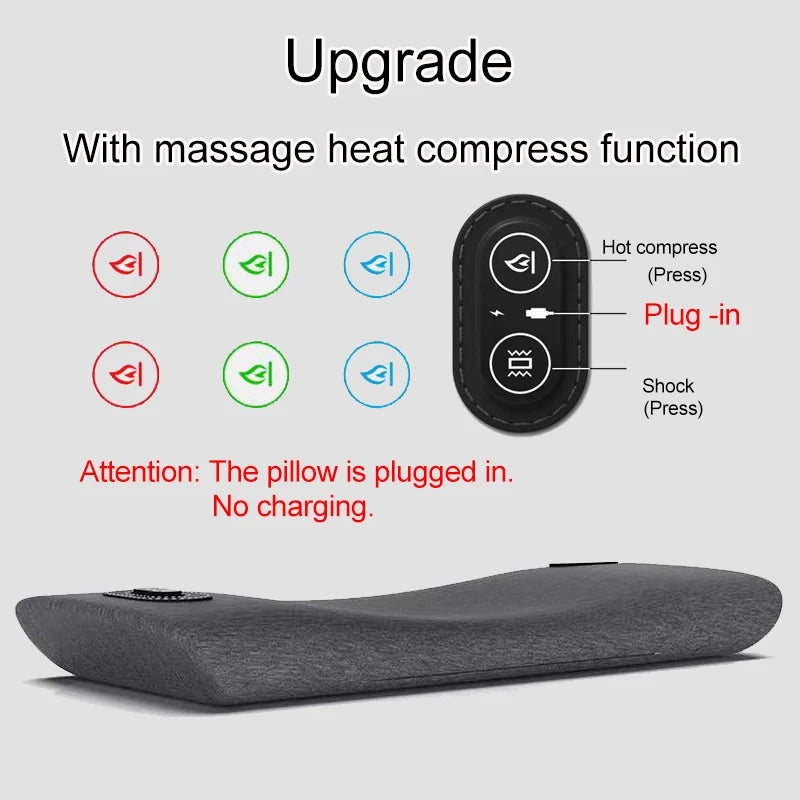 Electric Massage Waist Pillow | Ultimate Comfort & Pain Relief
