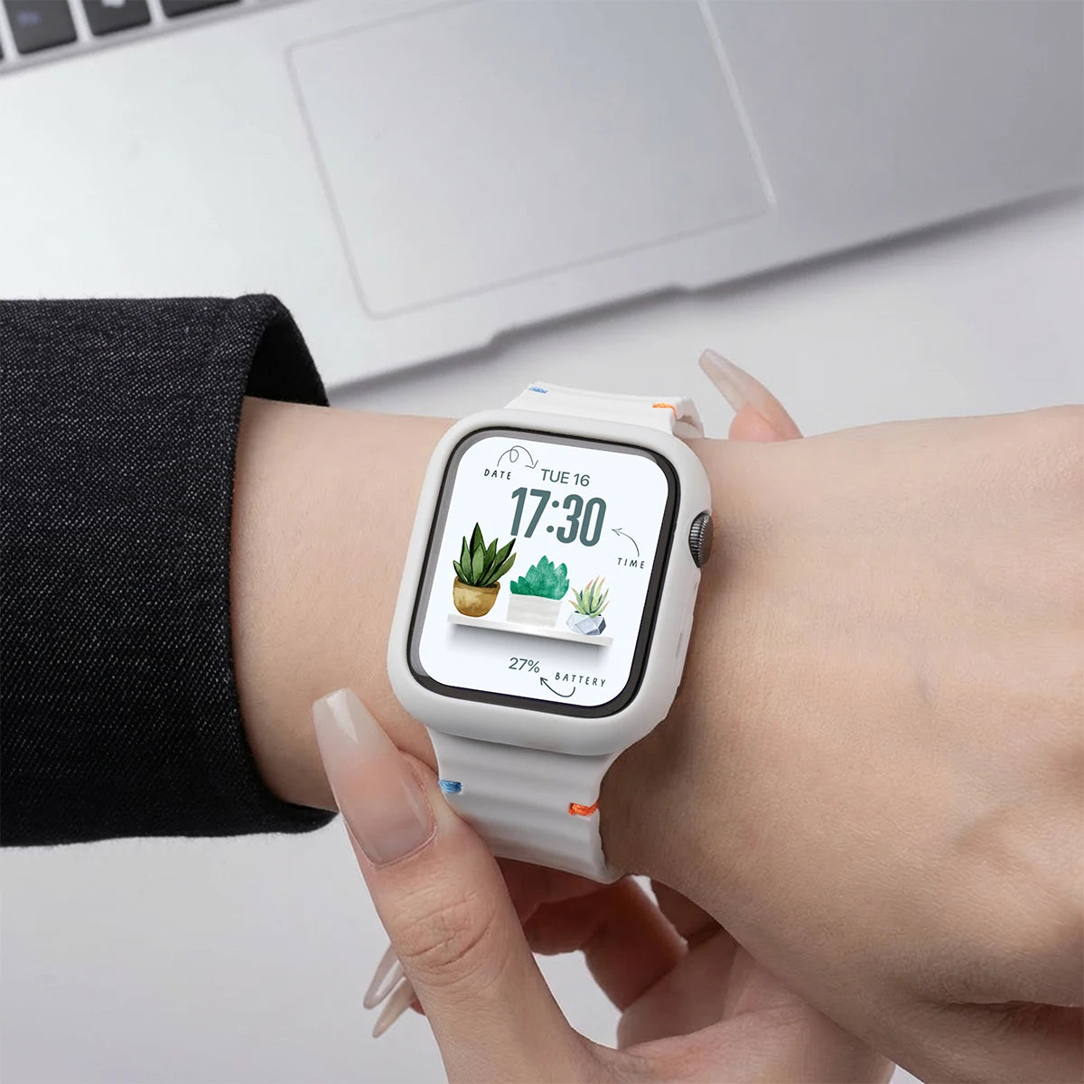 Soft Sport Band + Protective Case for Smart Watches | Versatile & Durable