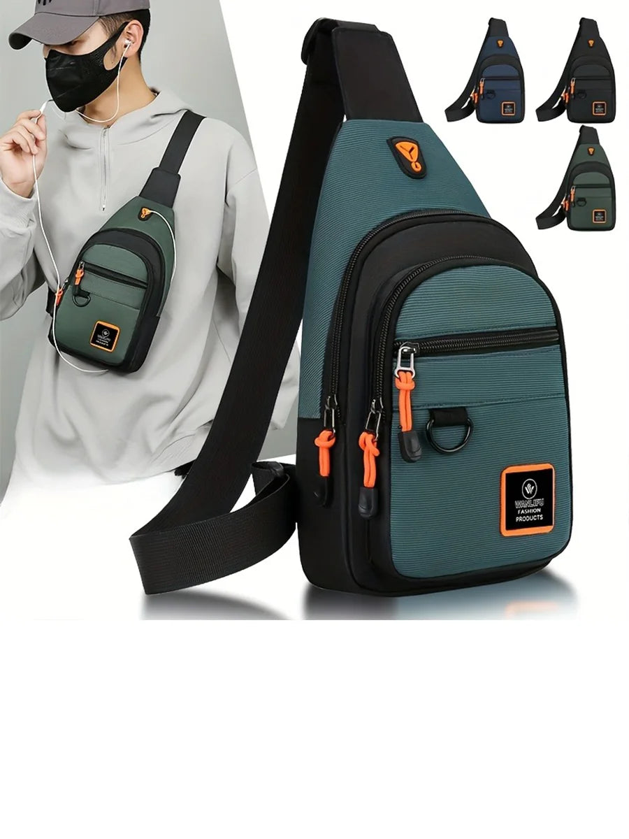 Men's Waterproof Outdoor Hiking & Travel Shoulder Bag