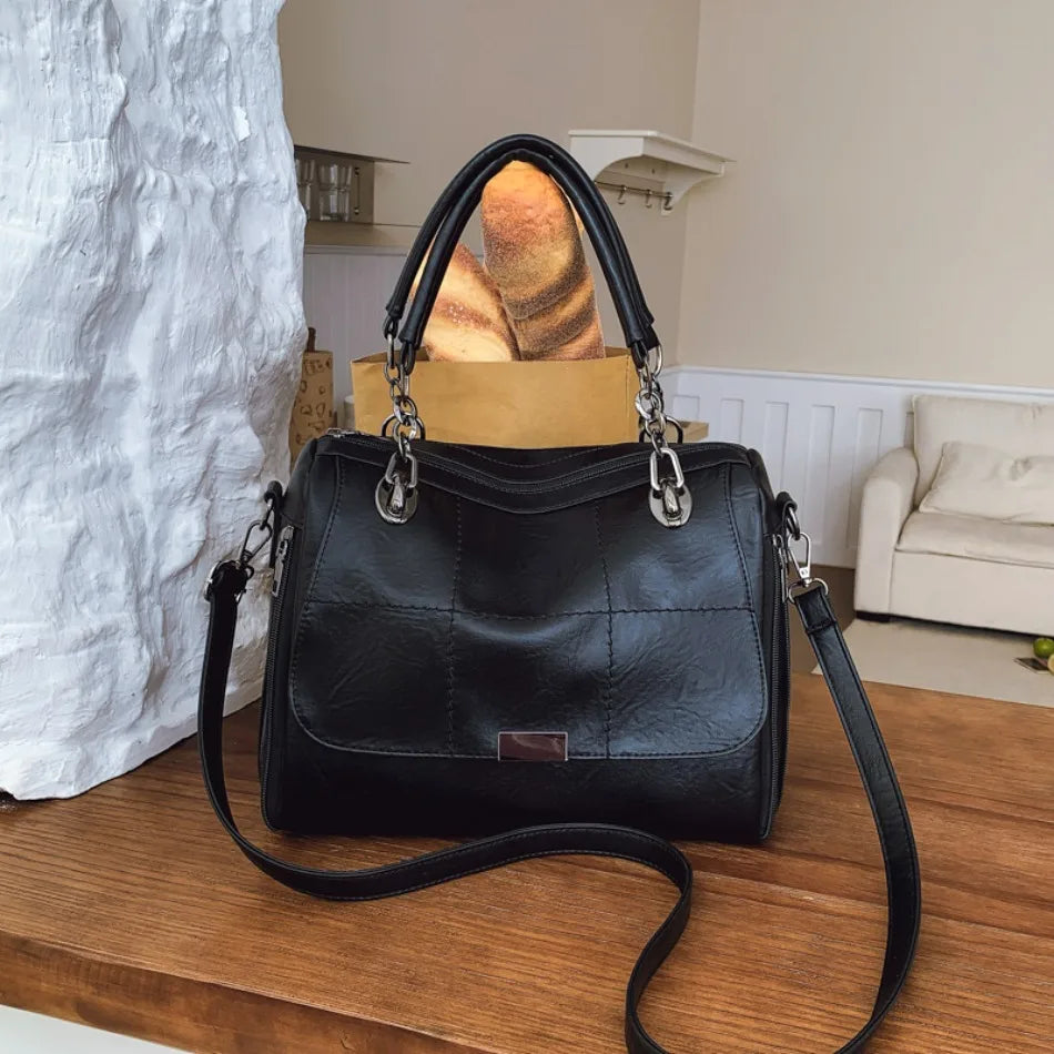 Luxury PU Leather Hand Bags for Women | Versatile Tote & Crossbody