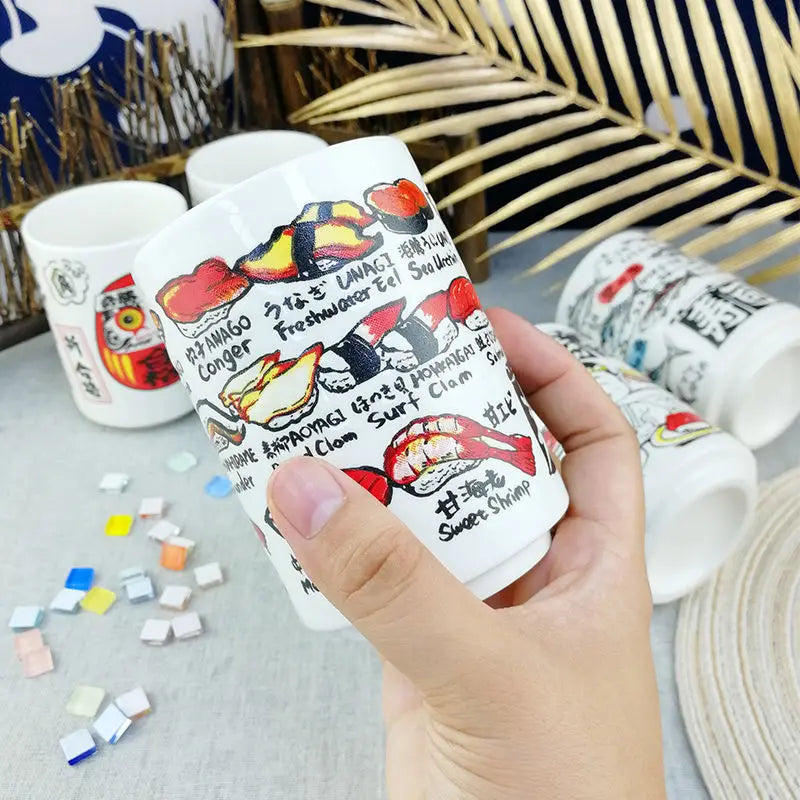 Japanese Style Ceramic Mugs | Perfect Tea, Wine, and Sake Cups