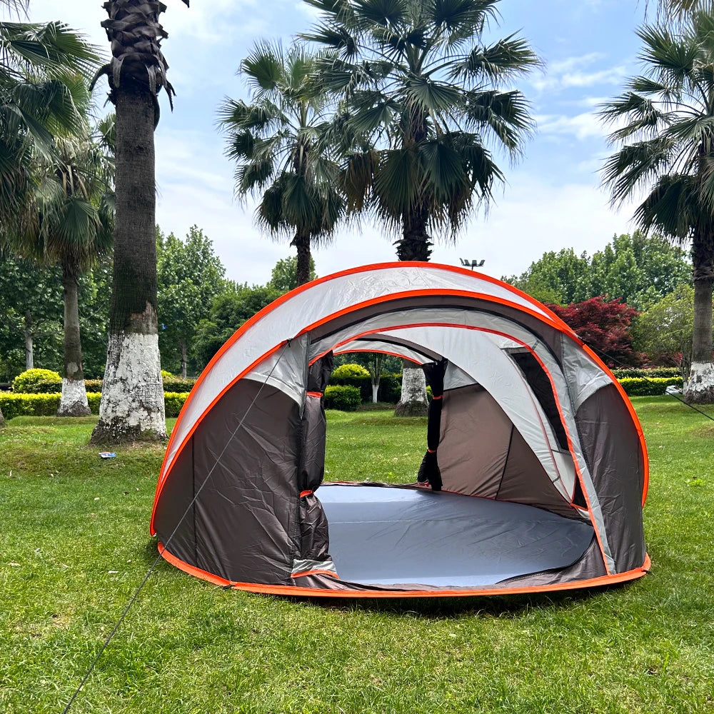 Spacious Waterproof Pop-Up Tent for 5-8 People | Quick Open Design