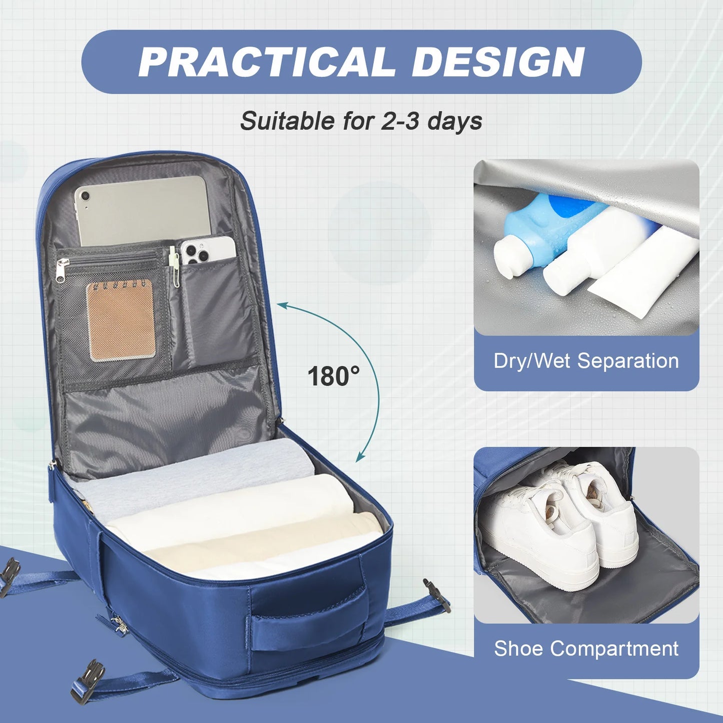 Travel Backpack for Any Adventure | Cabin Luggage Backpack