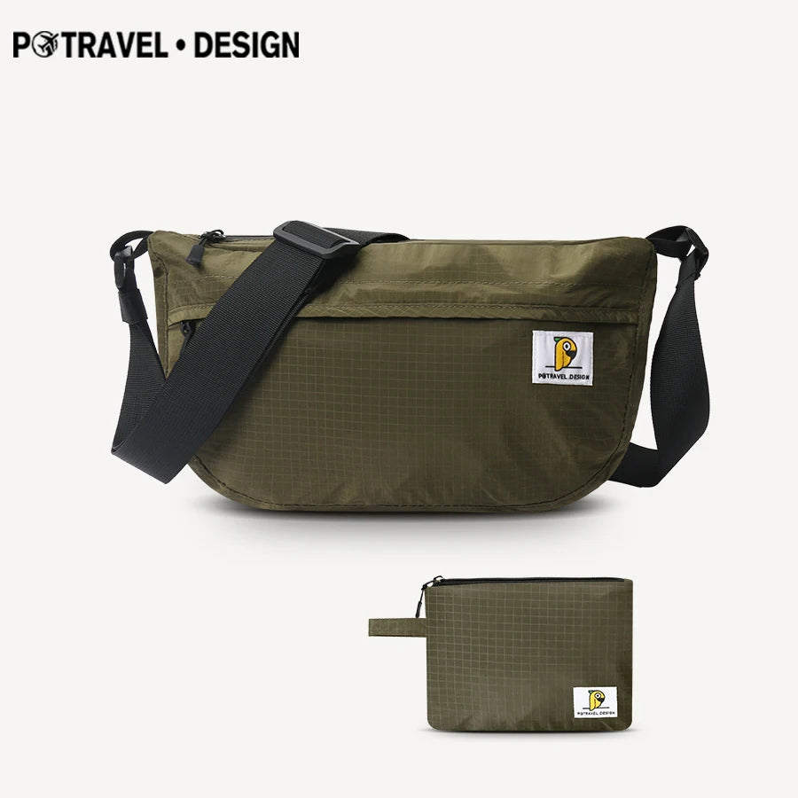 Unisex Casual Crossbody Bag | Large Capacity Fashion Handbag